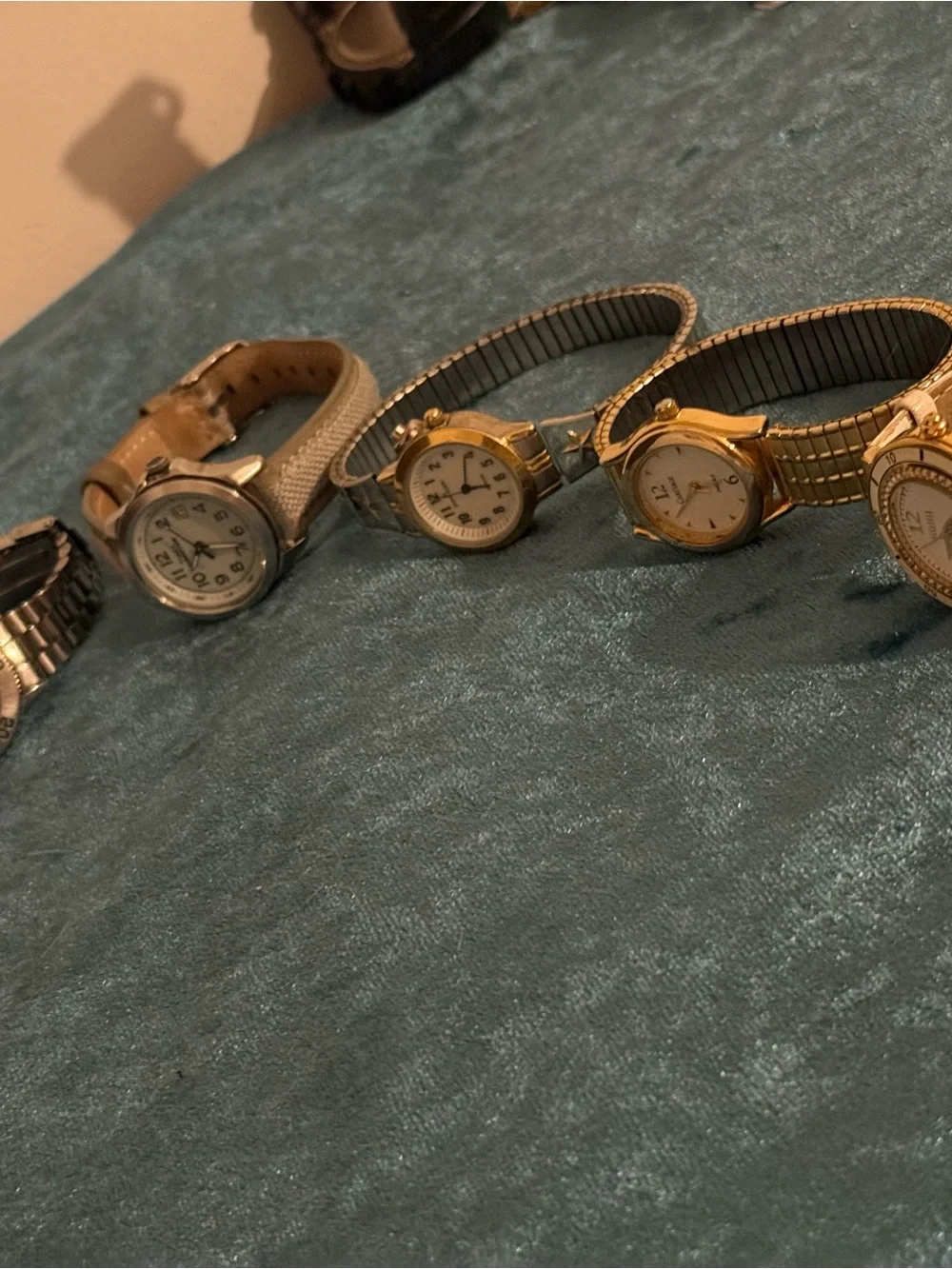 Timex Swiss Military Anne Klein Watches Vintage Lot Analog Wristwatches Untested